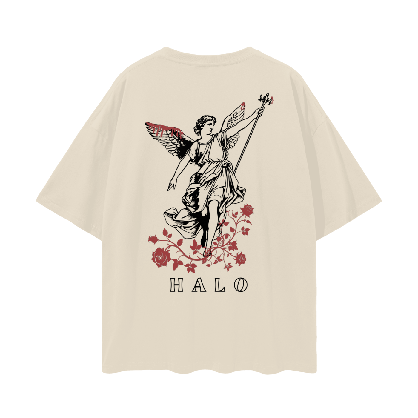 Oversize Deep Drop Shoulder Tee - 190 GSM