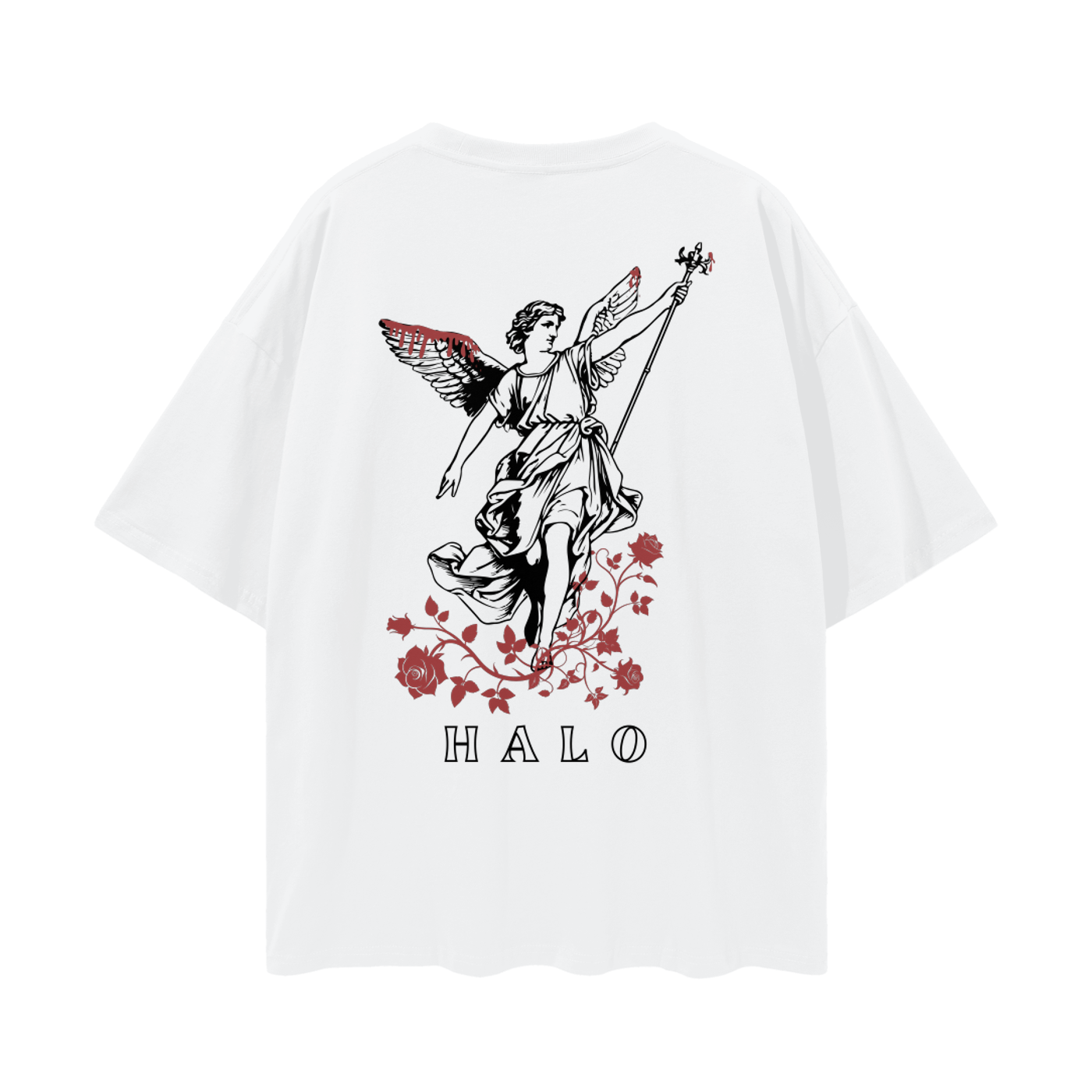Oversize Deep Drop Shoulder Tee - 190 GSM