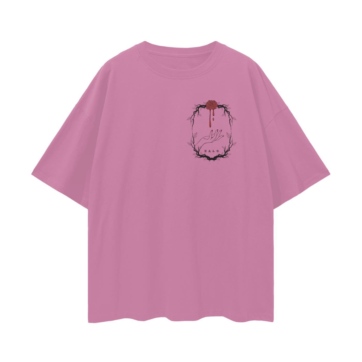 Oversize Deep Drop Shoulder Tee - 190 GSM