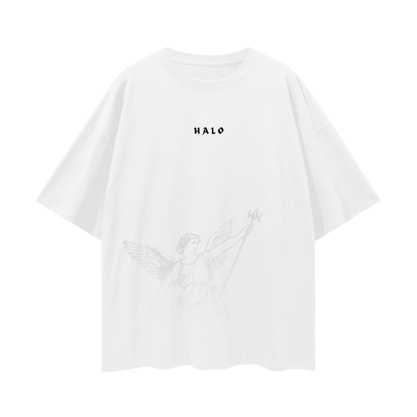 Oversize Deep Drop Shoulder Tee - 190 GSM