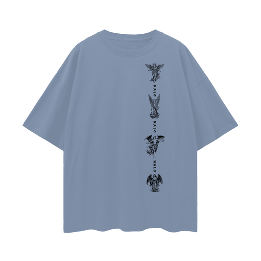 Oversize Deep Drop Shoulder Tee - 190 GSM