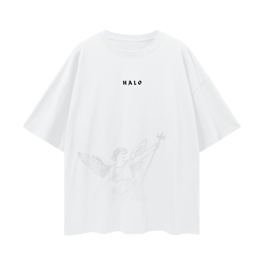 Oversize Deep Drop Shoulder Tee - 190 GSM
